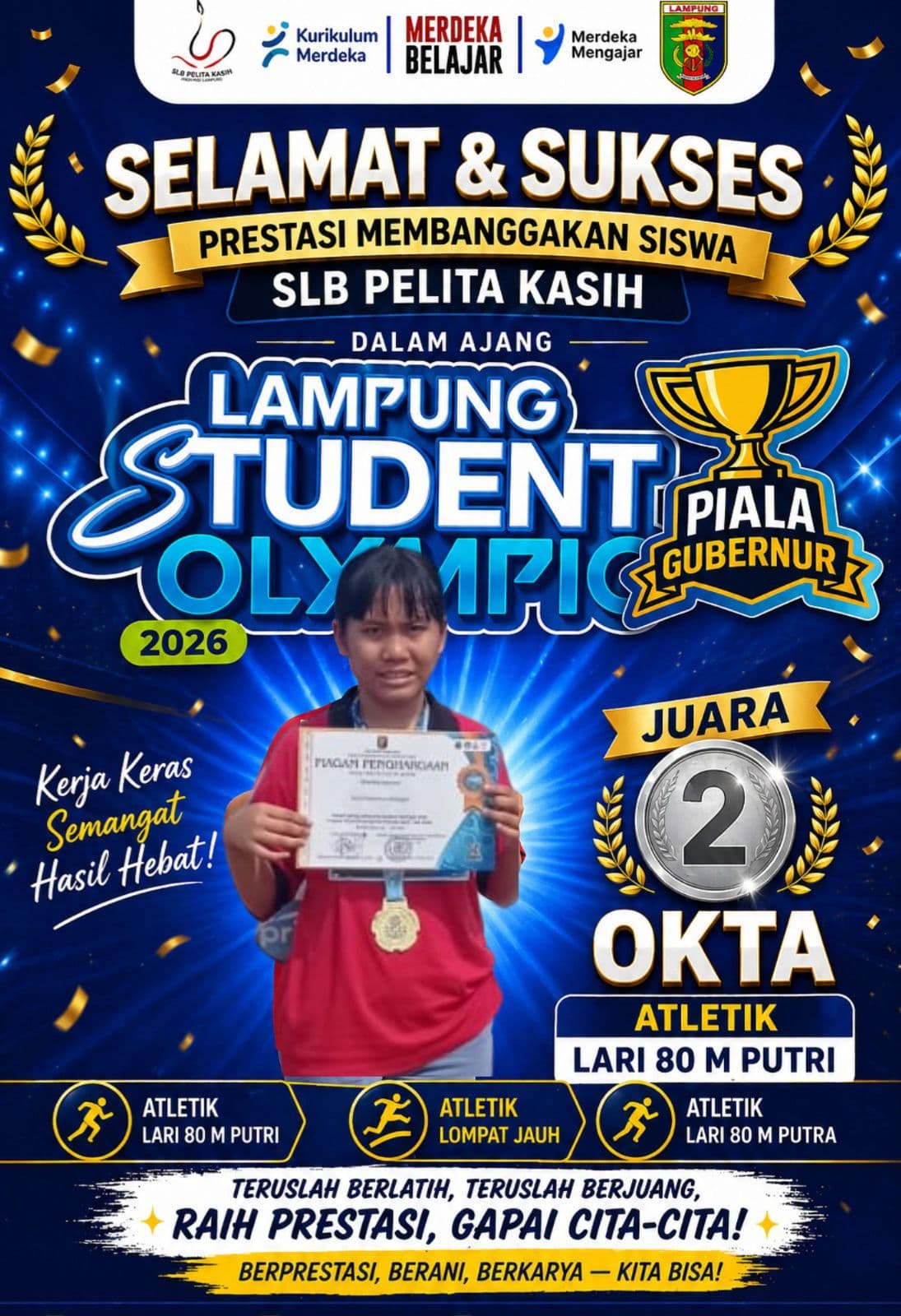Juara 2 Lomba Lari